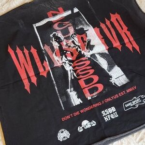 Darc Sport Black and Red Graphic Tee